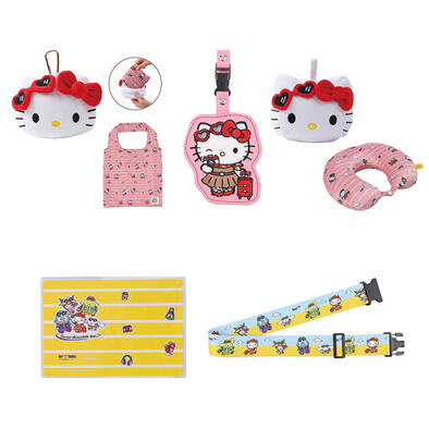 (網店預購) Sanrio三麗鷗 Off To Travel Hello Kitty旅行套裝 (預計2026年11月發貨)