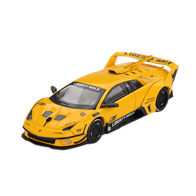 MINI GT Lb-Silhouette Works Murcielago Gt Evo Yellow