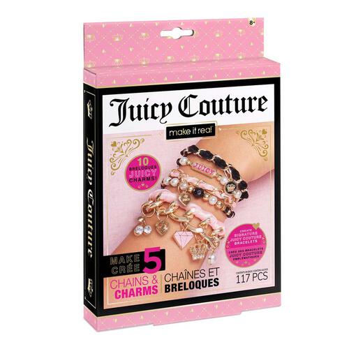 Make It Real Mini Juicy Couture Chains And Charms