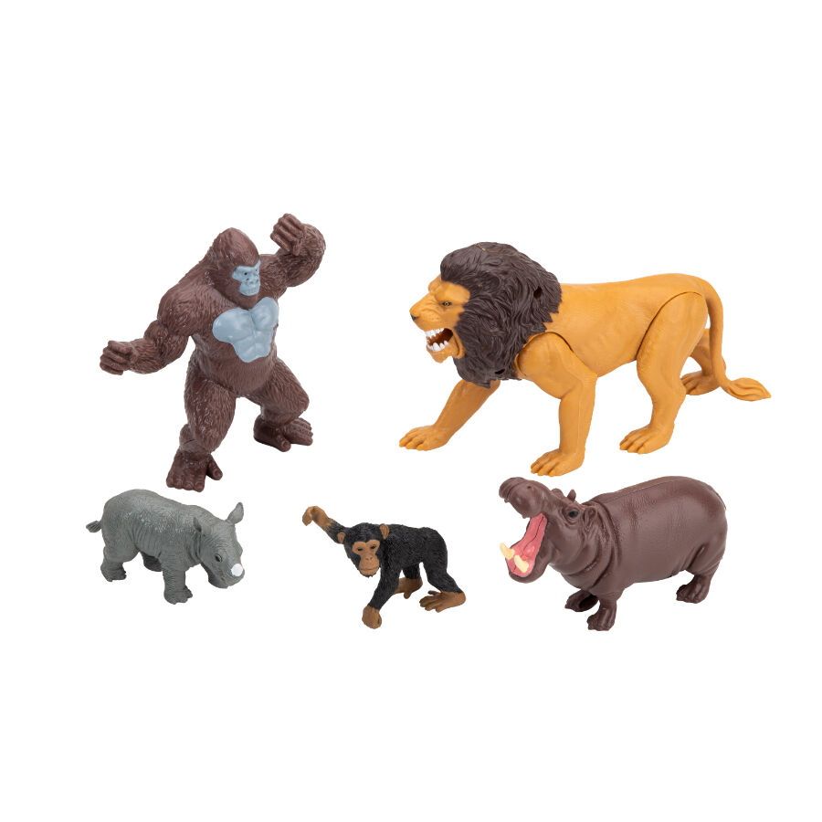 Wild Quest Jungle Animal Playset Toys