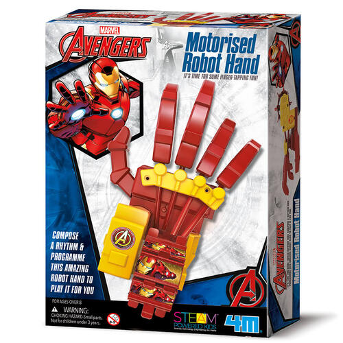 4M Marvel Avengers Ironman Motorised Robot Hand