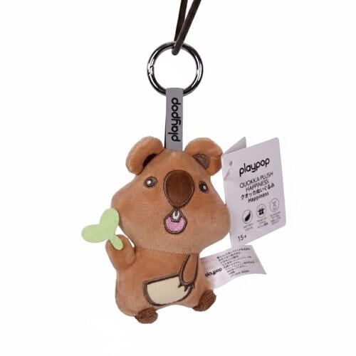 playpop Quokka Plush Keychain - Happiness