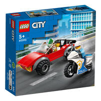 LEGO樂高城市系列 警察電單車追逐 60392