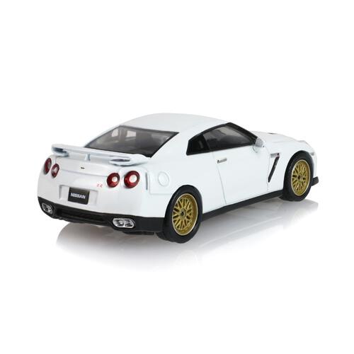 GreenLight 2007 Nissan GTR with Custom Wheels - Pearl White - Tokyo Torque