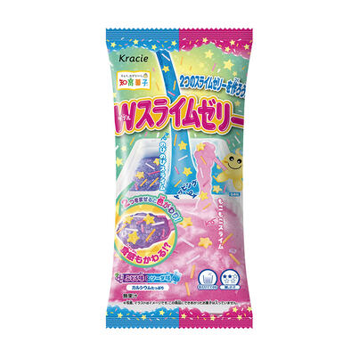 Kracie Foods Colorful Magic Slime Jelly