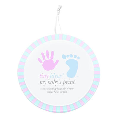 Pearhead Babyprints Tin - White