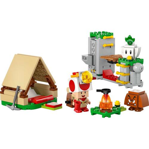 LEGO樂高超級馬利歐系列 奇諾比奧隊長的營地 72040