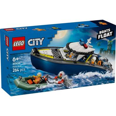 LEGO樂高城市系列 警艇追逐戰 60456