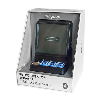 playpop 電腦藍牙音響 - 黑色