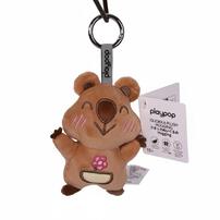 playpop Quokka Plush Keychain - Hugging