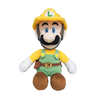 Nintendo任天堂 超級瑪利歐 Mario Maker 2毛公仔 - 建築師路易吉 (26cm)