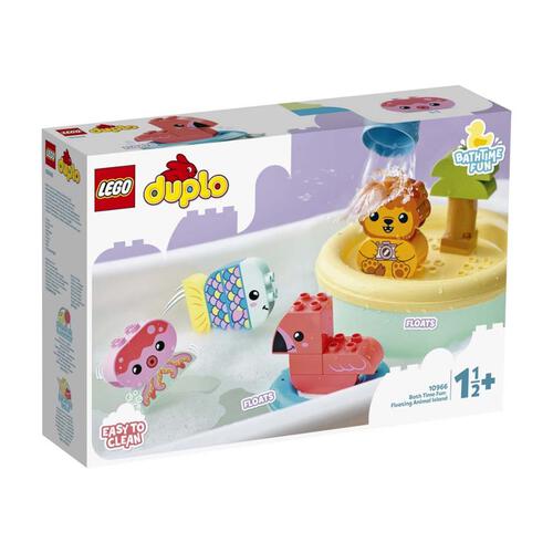 LEGO樂高得寶系列 洗澡樂：飄浮動物小島 10966