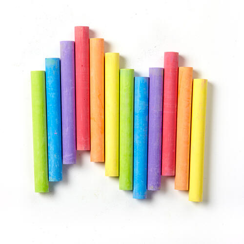Crayola 12 Count Multicoloured Chalk