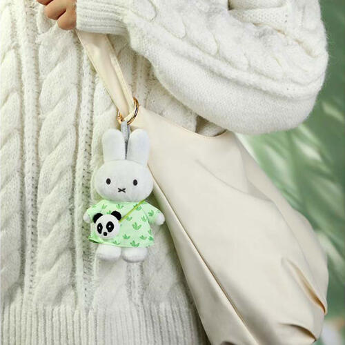 Miffy米菲 熊貓系列掛飾 - 斜背包