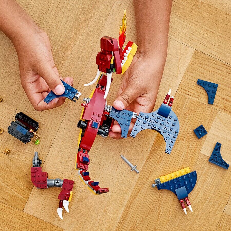 lego 31102 fire dragon