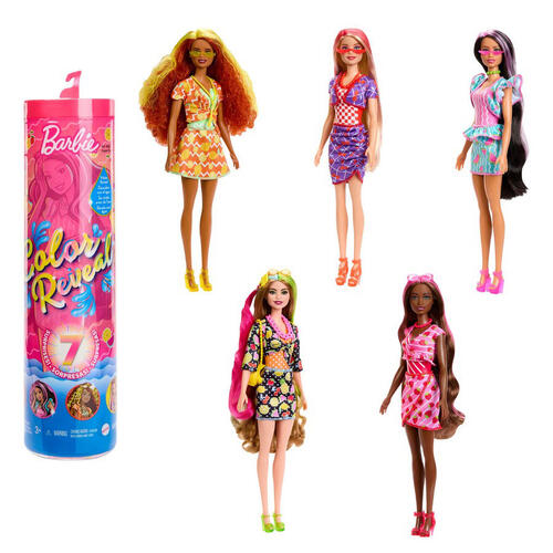 Barbie芭比 驚喜造型娃娃甜美水果造型組合 - 隨機發貨
