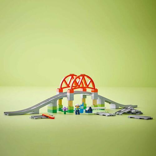 LEGO樂高得寶系列 鐵路橋和軌道擴充組 10426