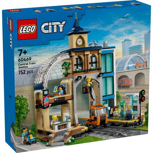 LEGO樂高城市系列 中央車站 60469