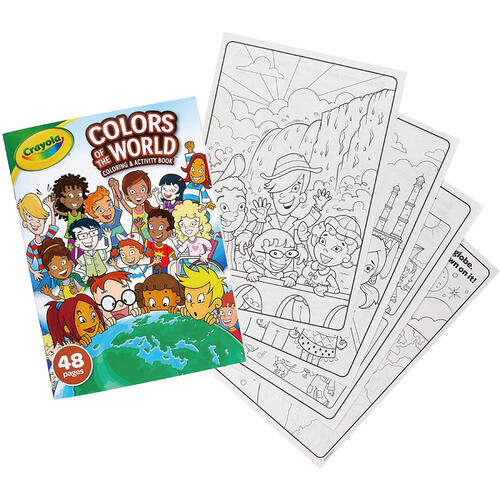 Crayola Color Of The World Coloring Activity