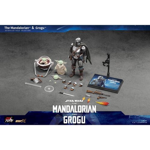 Star Wars Action Figures--Mandalorian & Grugo Box