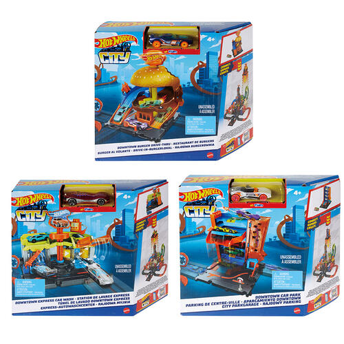 Hot Wheels風火輪 城市主題組合 - 隨機發貨