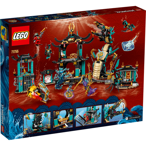 LEGO樂高旋風忍者系列 無垠海之神廟 71755