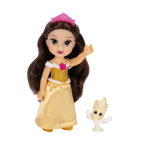 Disney Princess迪士尼公主 6吋貝兒迷你玩偶與盧米亞公仔