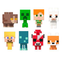Minecraft Mob Head Minis Assortment Figures - Assorted