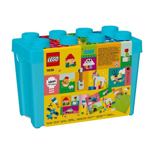 LEGO樂高經典系列 鮮豔創意積木盒 11038