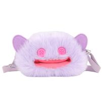 Fuggler 萌牙怪獸斜包大頭系列之大笑怪(紫色)
