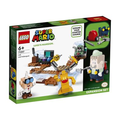 LEGO樂高超級瑪利歐系列 Luigi’s Mansion Lab and Poltergust 擴充版圖 71397