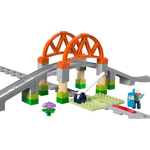LEGO樂高得寶系列 鐵路橋和軌道擴充組 10426
