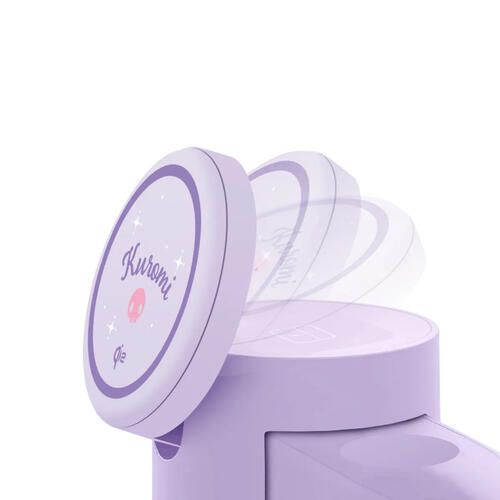 (特別訂購)XPower x Sanrio Kuromi GE1 Qi2迷你掌心5合1 MagCharge 15W磁吸無線充電座