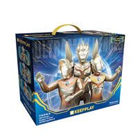 Qman Ultraman台座可動系列 超人迪加&Noa&帝拿閃耀套裝