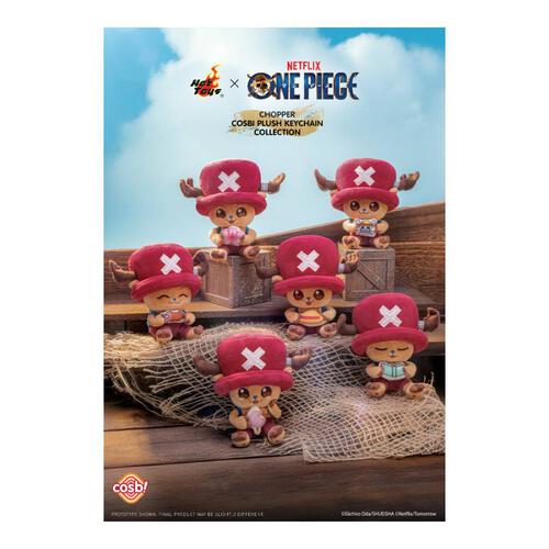 Hot Toys Netflix《海賊王》喬巴 Cosbi毛公仔掛飾 盲盒(單件裝)