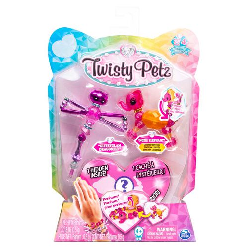 Twisty Petz寵物扭扭手鍊 3件裝 隨機發貨