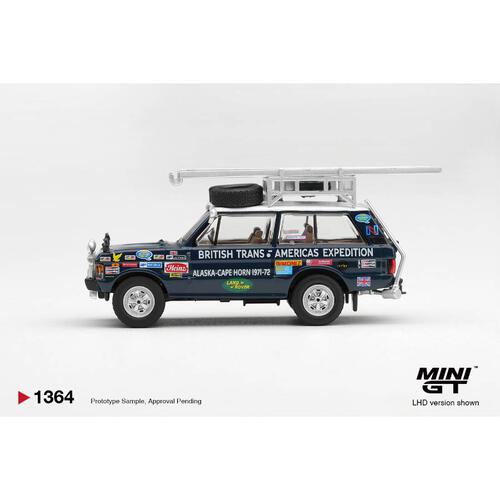 MINI GT Range Rover 1971 British Trans-Americas Expedition (VXC-765K)/ Blister Packaging 