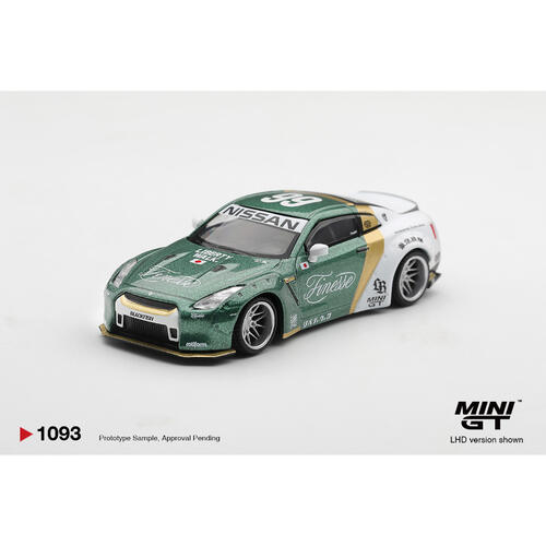 (網店預購) MINI GT Nissan GT-R (R35) LB WORKS Type 1, Custom Ducktail Auto Finesse / Blister Packaging (預計2027年2月發貨)