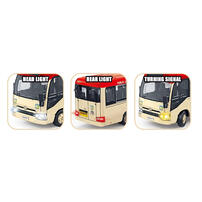Konsept 1:64 RC Drifting Toyota Coaster HK Minibus (Red)
