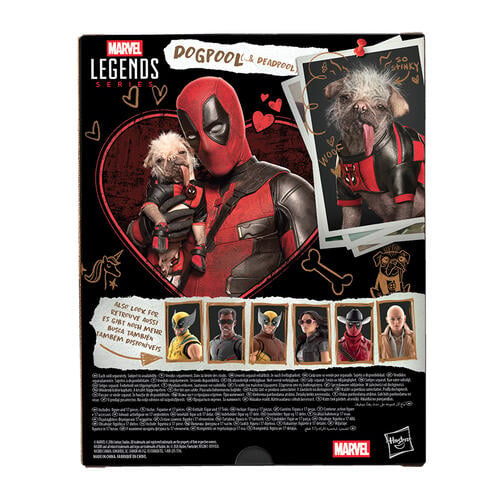 Marvel漫威 傳奇系列死侍狗和死侍可動模型