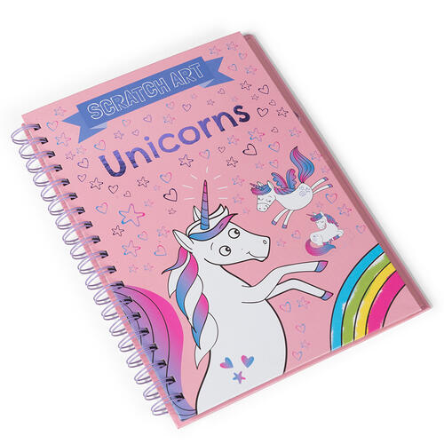 Creation Nation Scratch Book- Unicorns