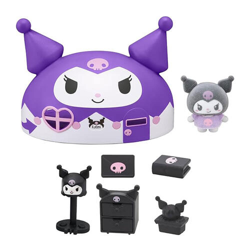 Sanrio三麗鷗 迷你朋友仔Kuromi造型小房子