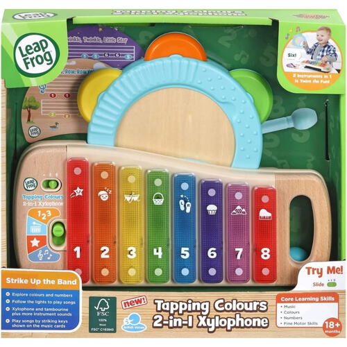 LeapFrog Tapping Colours 2-in-1 Xylophone