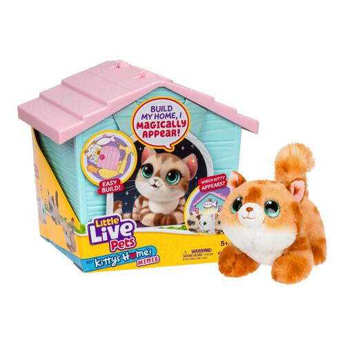 Little Live Pets S3 Mini Kitty Home Set - Blind Box (1 Pc)