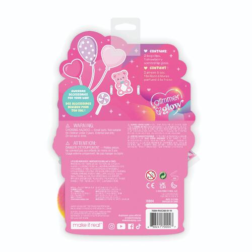 Glimmer & Glow 兩件裝袋夾同化妝品