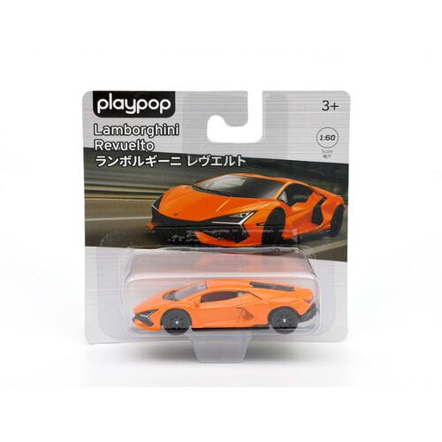 playpop 1:60 Diecast Metal Car Lamborghini Revuelto