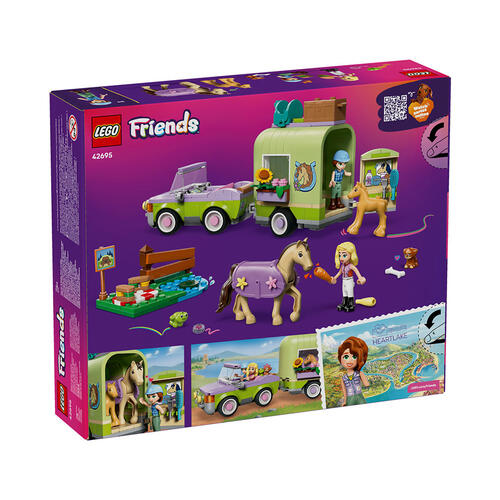 LEGO Friends Horse & Baby Foal Trailer 42695