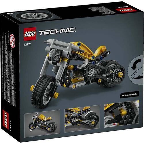 LEGO樂高機械組系列 黃色電單車 42225