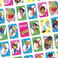 UNO Barbie Refresh 紙牌遊戲