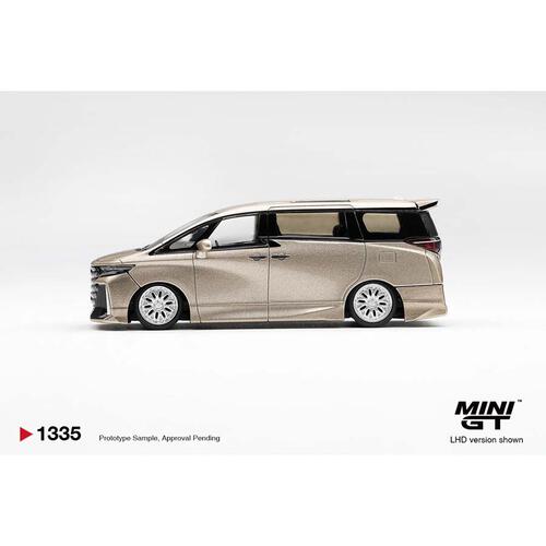 (網店預購) MINI GT Toyota Vellfire 40 KUHL Gold Metallic/ Blister Packaging (預計2026年10月發貨)
